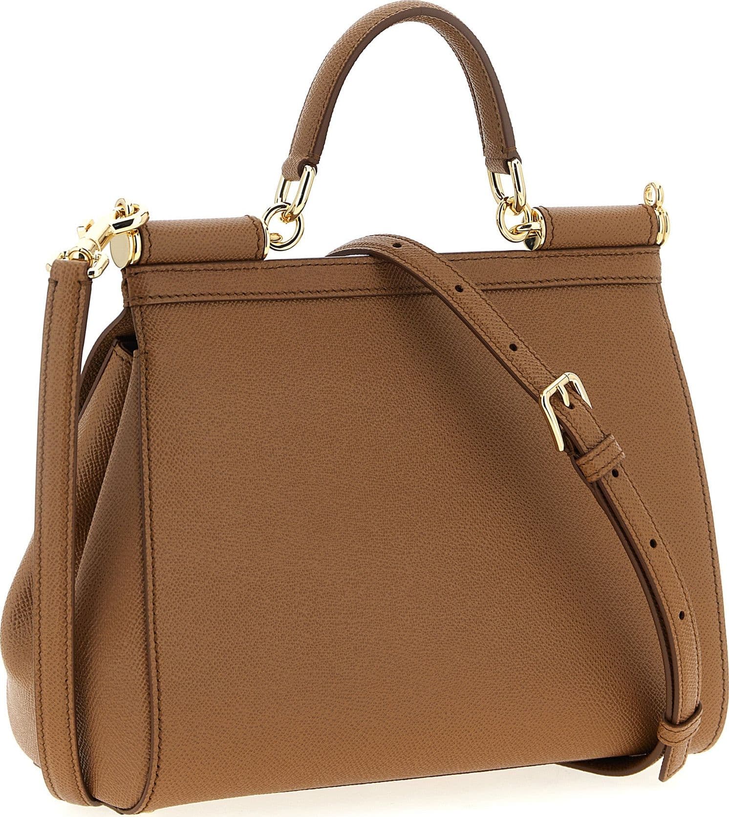 Dolce & Gabbana Brown Calfskin Handbag - 2