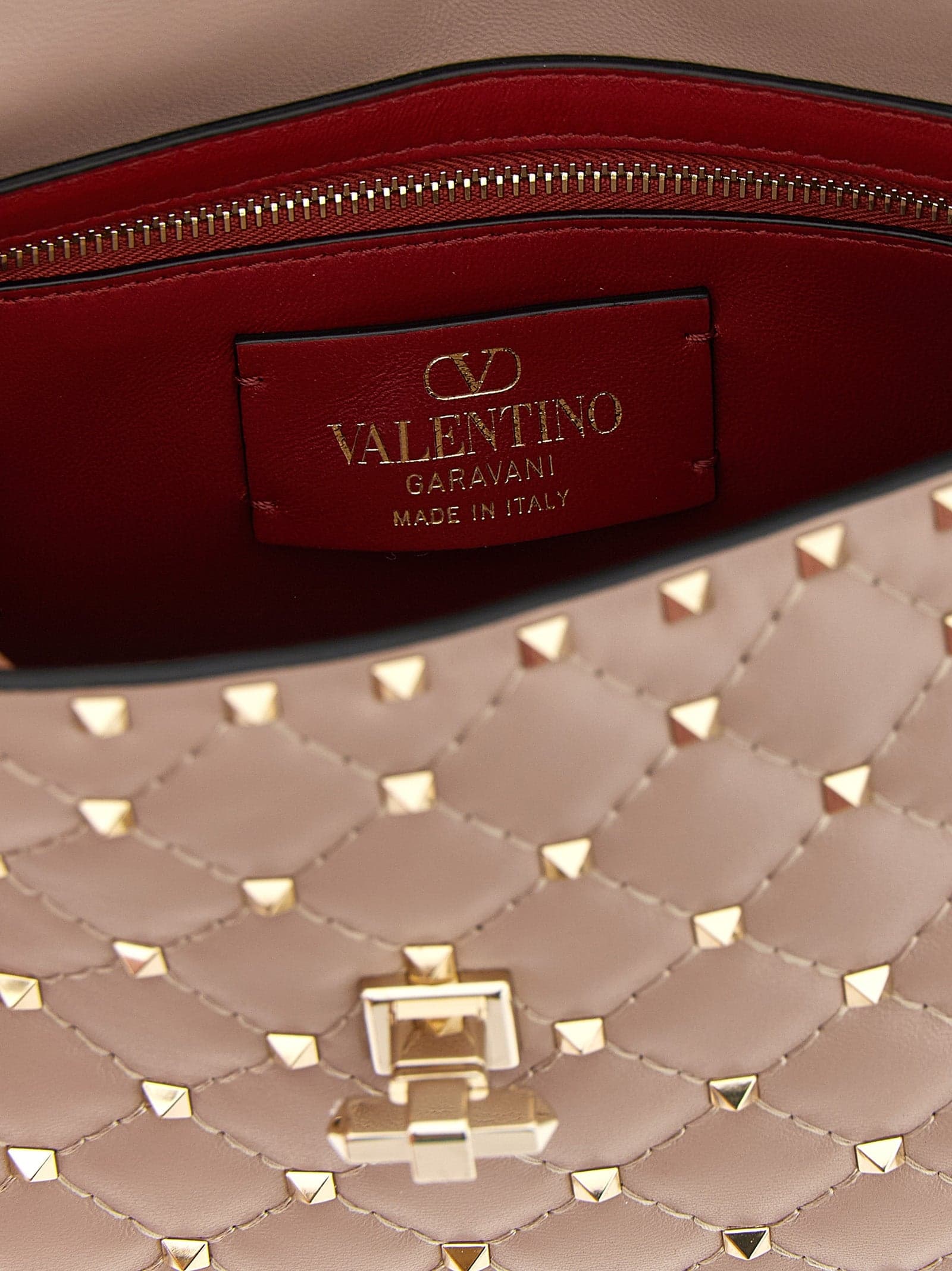 Valentino Garavani Multicolor Lamb Leather Shoulder Bag - 4