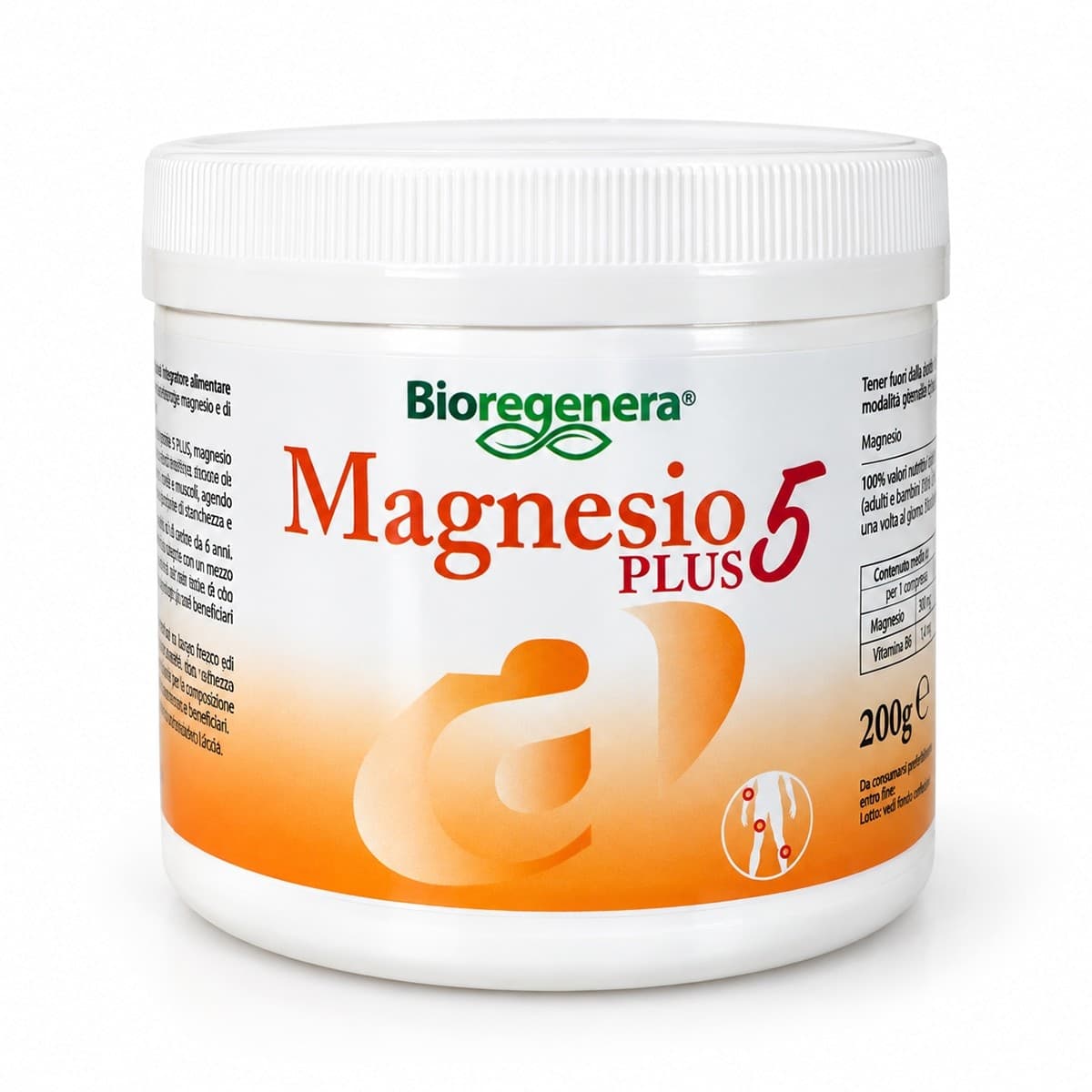 MAGNESIO 5 Plus  integratore alimentare 200 g