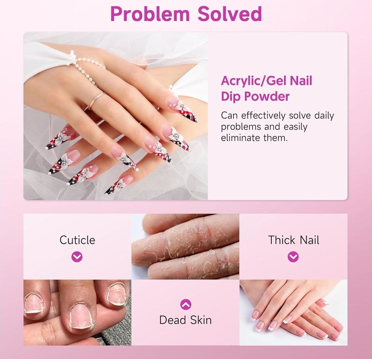 HALMAI Fresa per Unghie Professionale HMC320 Kit Ricaricabile 40000 Giri/Min Limetta Elettrica Portatile per Gel Acrilico e Manicure da Salone Bianco - 3