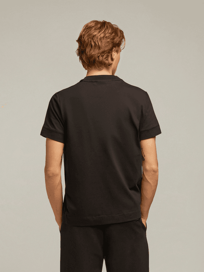 MACRON t-shirt senna j01 uomo nero - 4