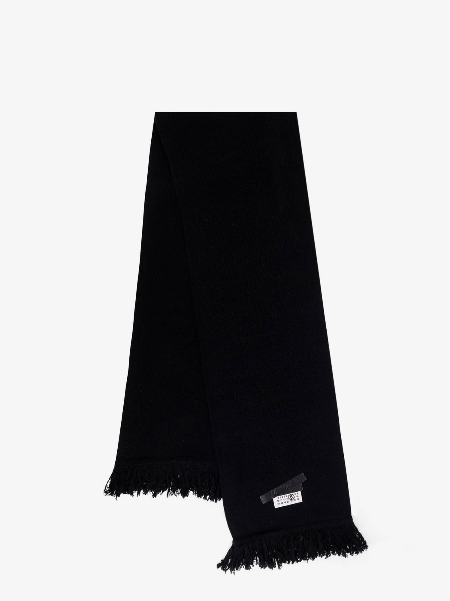 MM6 Maison Margiela  Sciarpa a coste con frange - 6