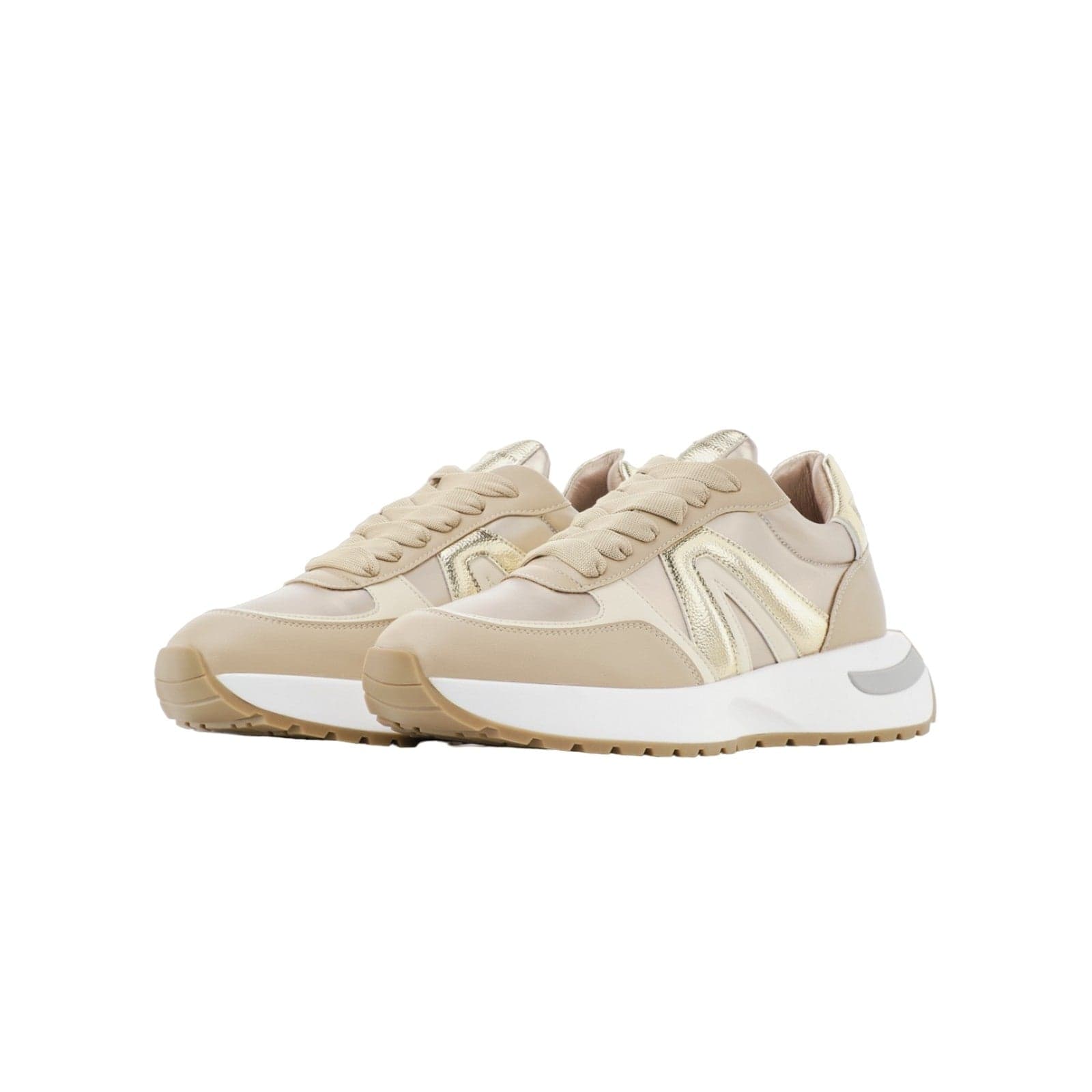 ALEXANDER SMITH sneaker donna alexander smith - hyde woman - beige - 2