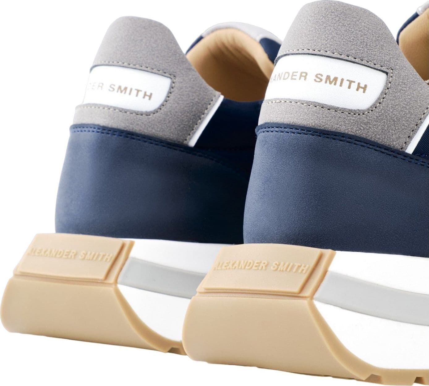 ALEXANDER SMITH sneaker uomo alexander smith - hyde man - blu - 3