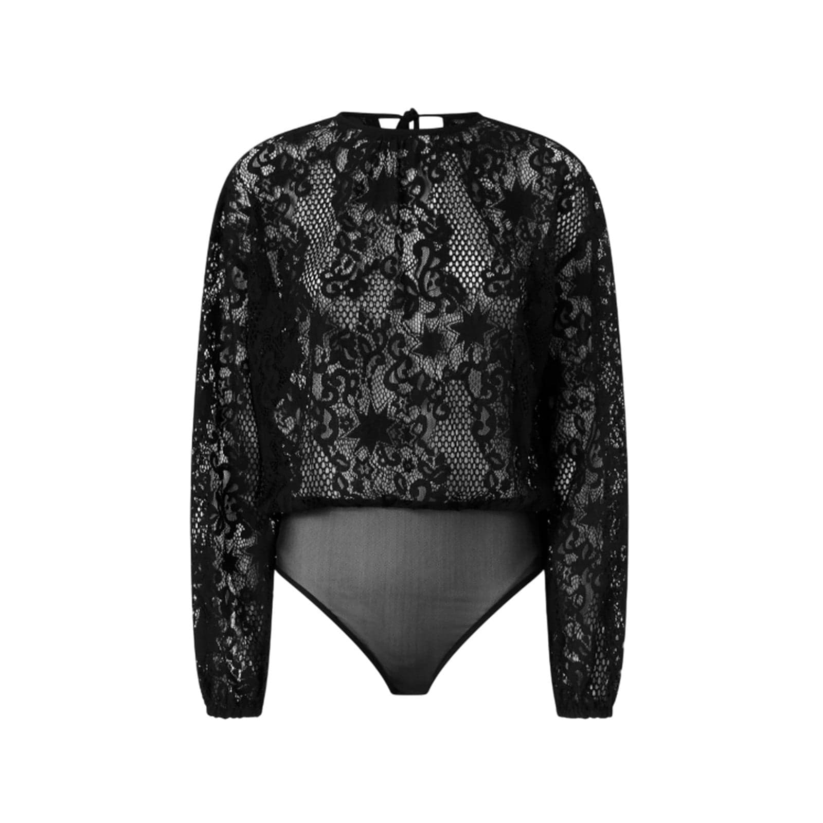 Pinko body donna pinko - bolognese body pizzo - nero