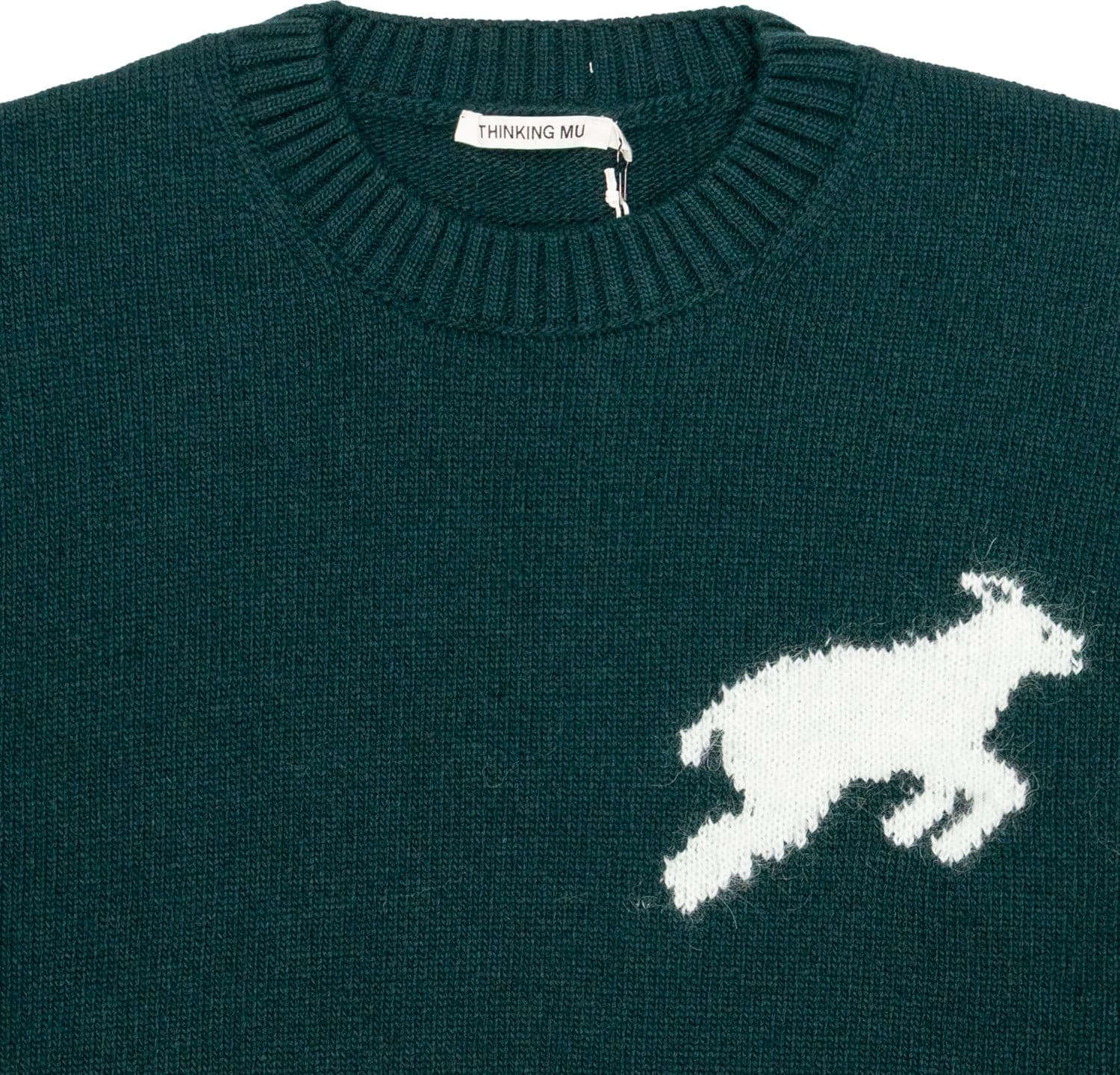 THINKING MU Maglia Uomo Thinking Mu Oveja Bolt Knitted - 2