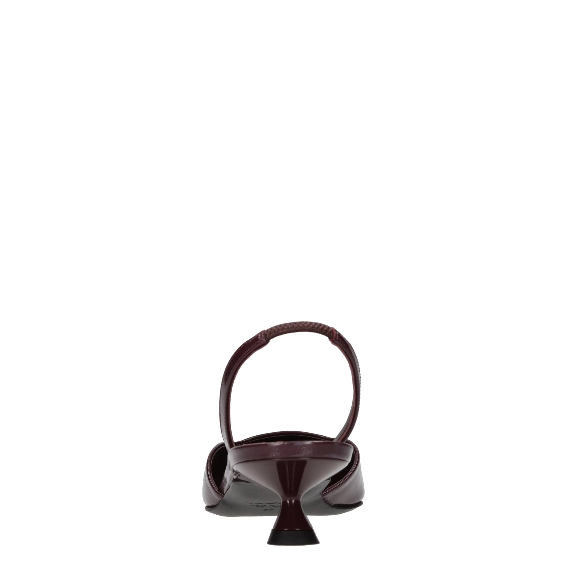 3JUIN  Scarpe con Tacco Bordeaux - 2