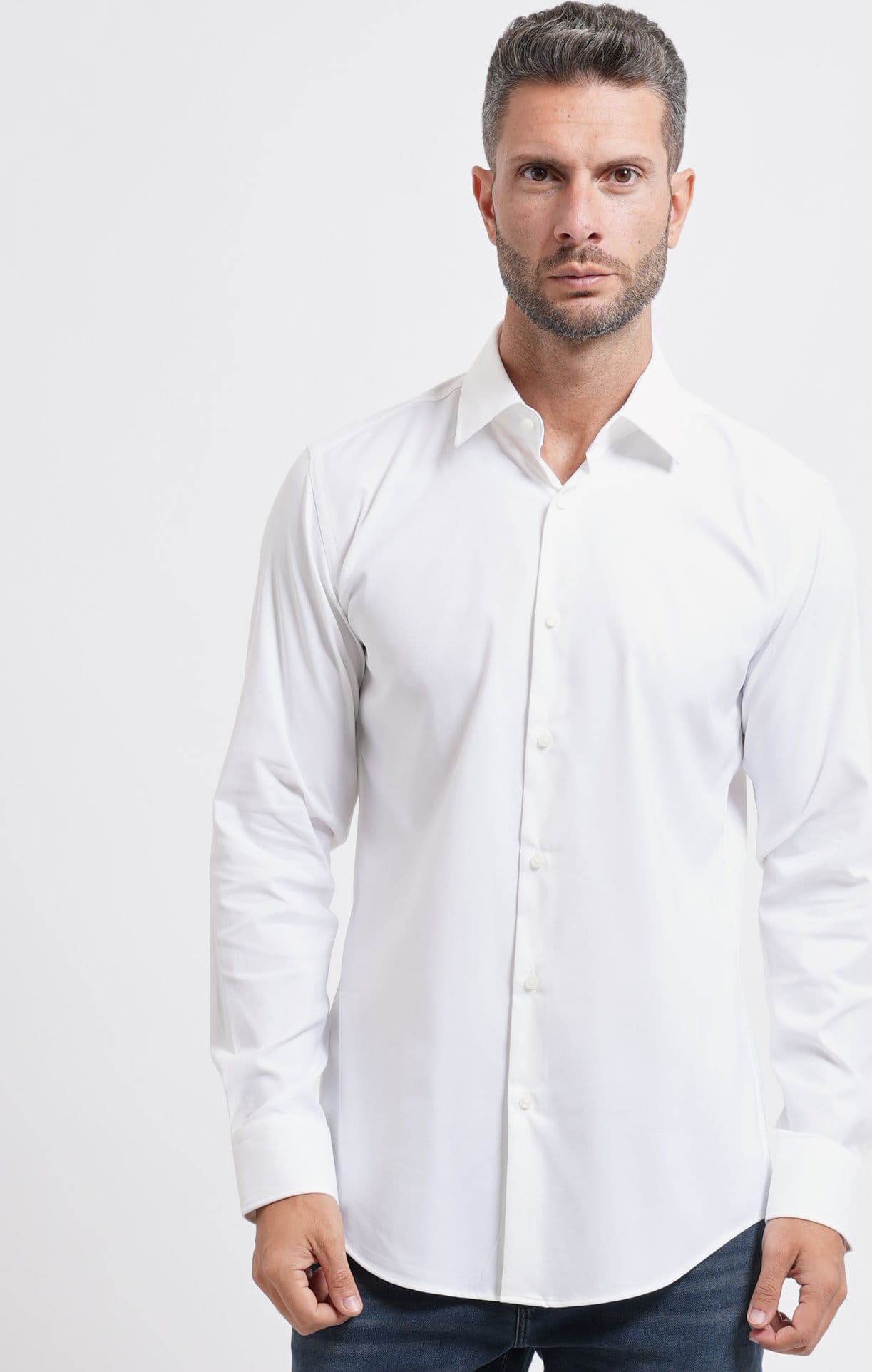 BOSS  Camicie Bianco