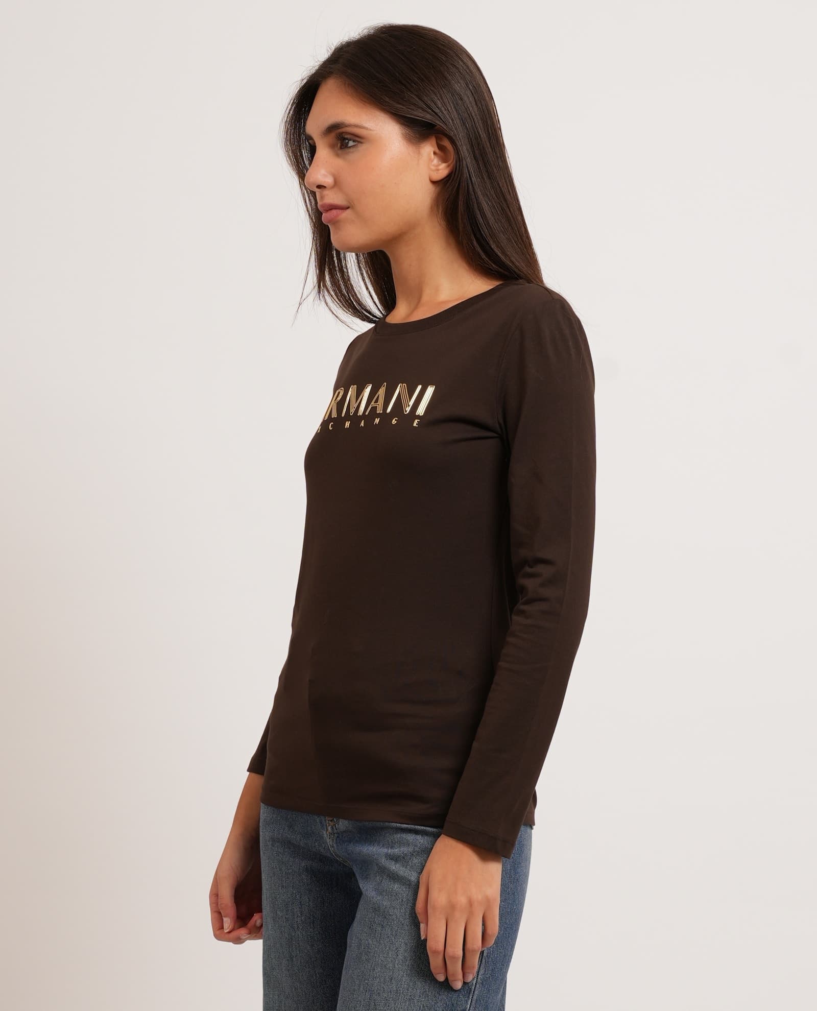 ARMANI EXCHANGE  T-shirt e Polo Marrone - 3