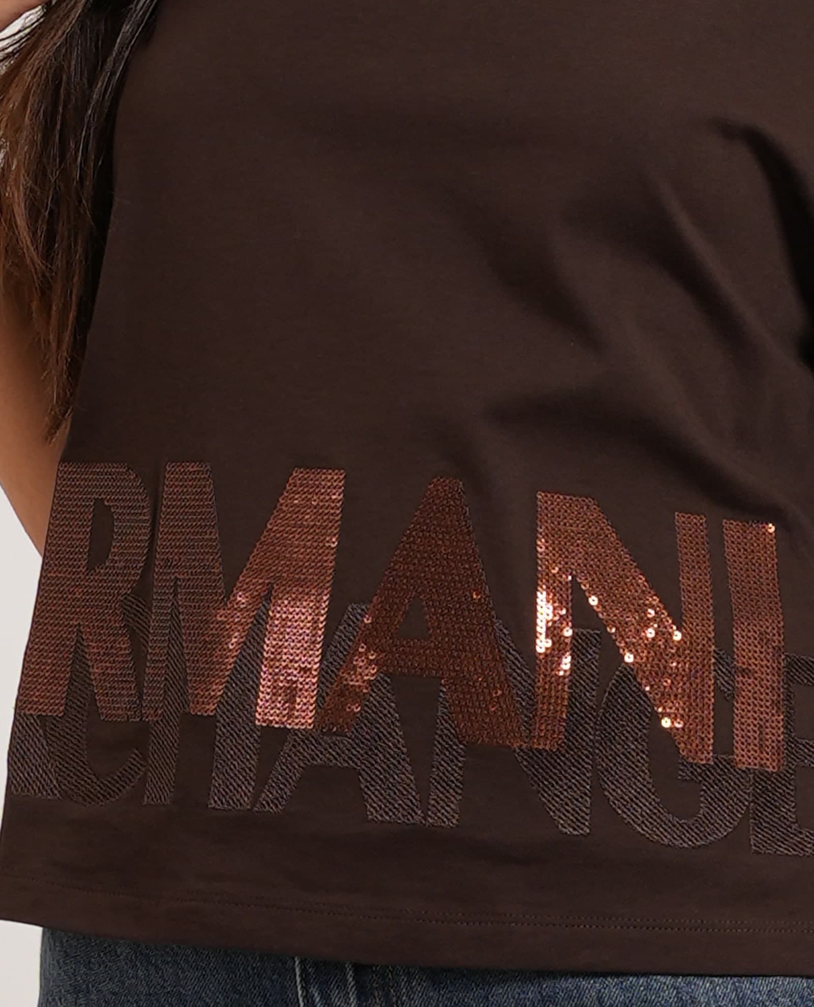 ARMANI EXCHANGE  T-shirt e Polo Marrone - 5