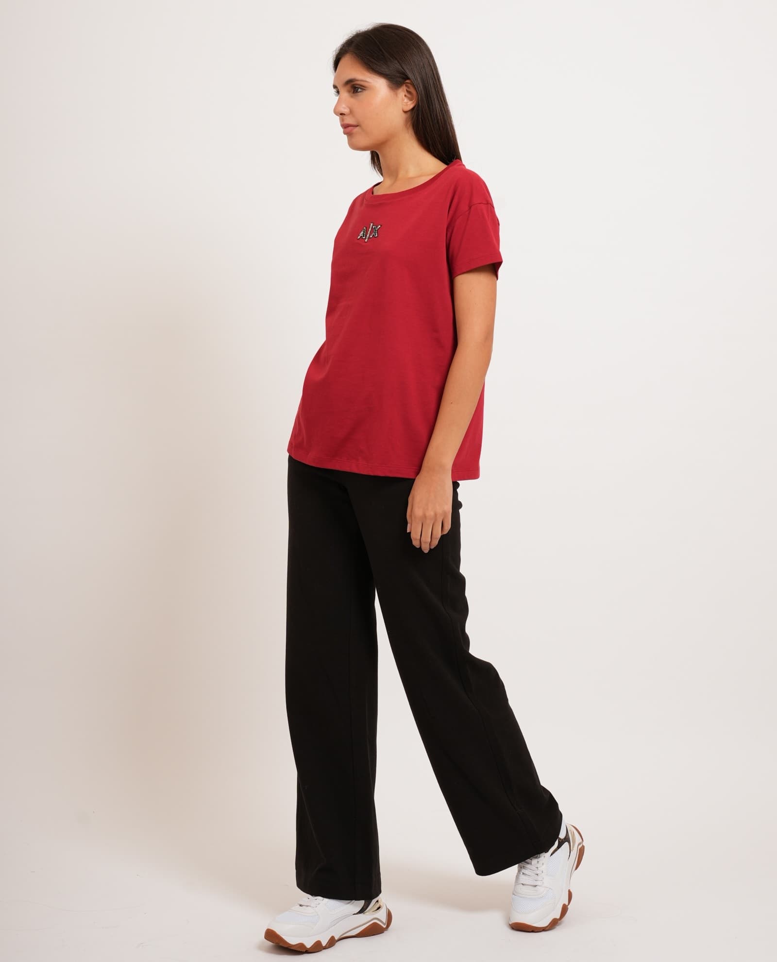 ARMANI EXCHANGE  T-shirt e Polo Rosso - 2