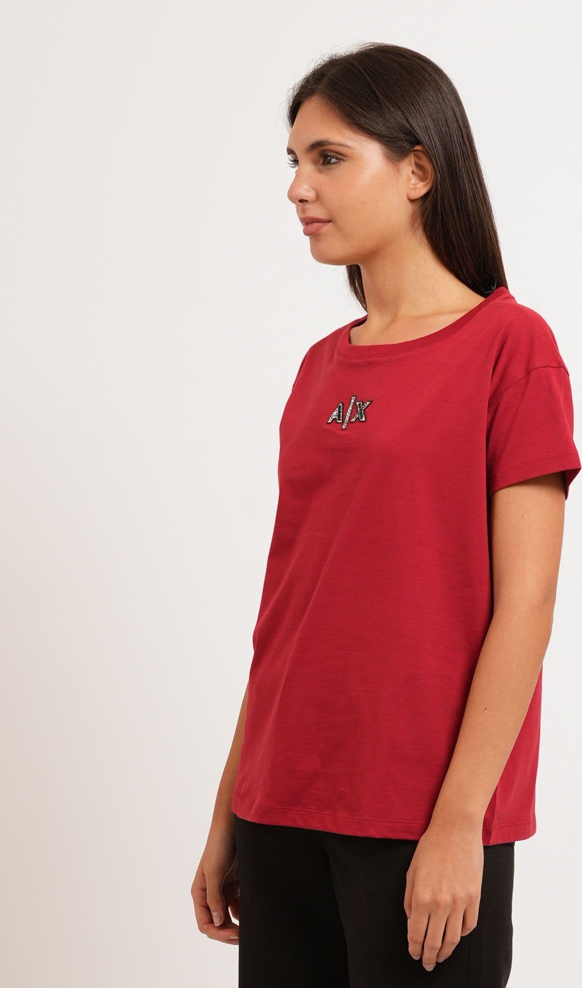 ARMANI EXCHANGE  T-shirt e Polo Rosso - 3