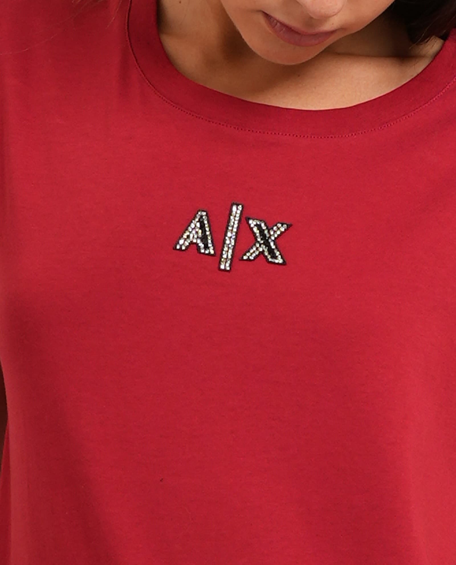 ARMANI EXCHANGE  T-shirt e Polo Rosso - 5