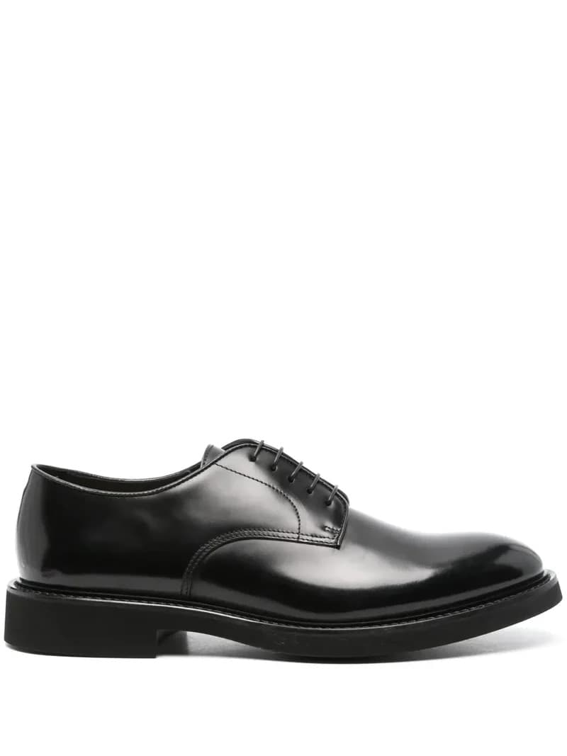 DOUCAL'S Doucal’s Scarpe Classiche Uomo Nere in Pelle – DU1003VEROUF007-NN00 - 3