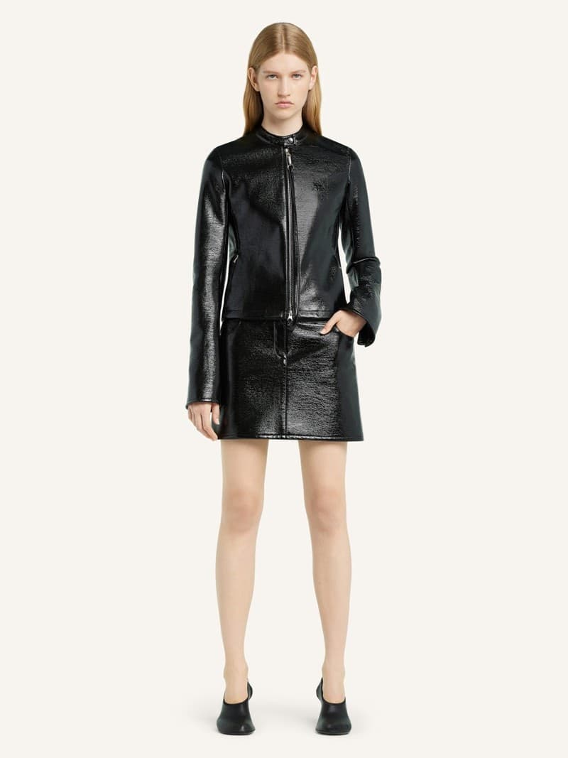 COURREGES Courreges Giacca in Pelle Donna Nera – 125CBL257VY0014-9999
