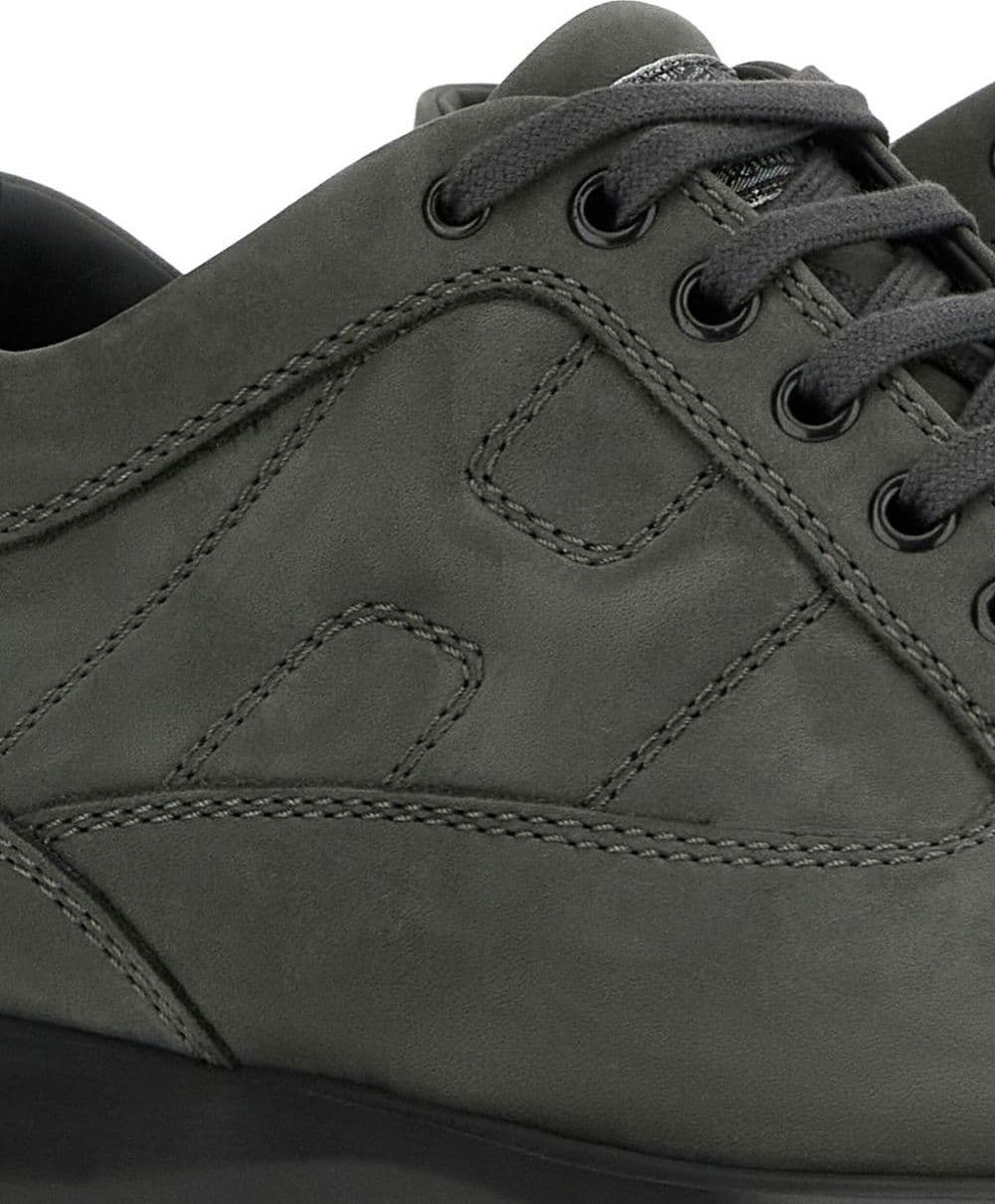 Hogan  Sneakers Uomo Grigio Piombo Lead – HXM00N00010UDX-B401 - 2
