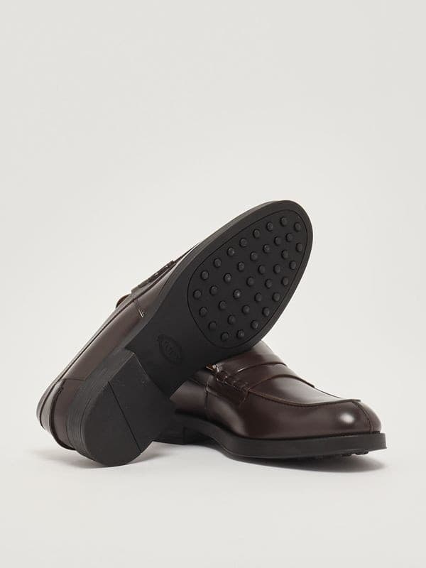 Tod's Tod’s T Timeless Mocassini Uomo in Pelle Tabacco – XXM75L0JN80LYG-S810 - 2