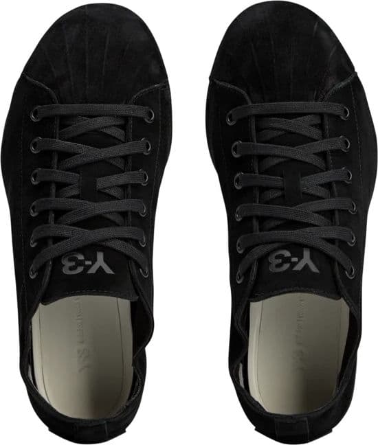 Y3 ADIDAS Adidas Y-3 Nizzastar Lo Sneakers Nere in Suede – JR7454