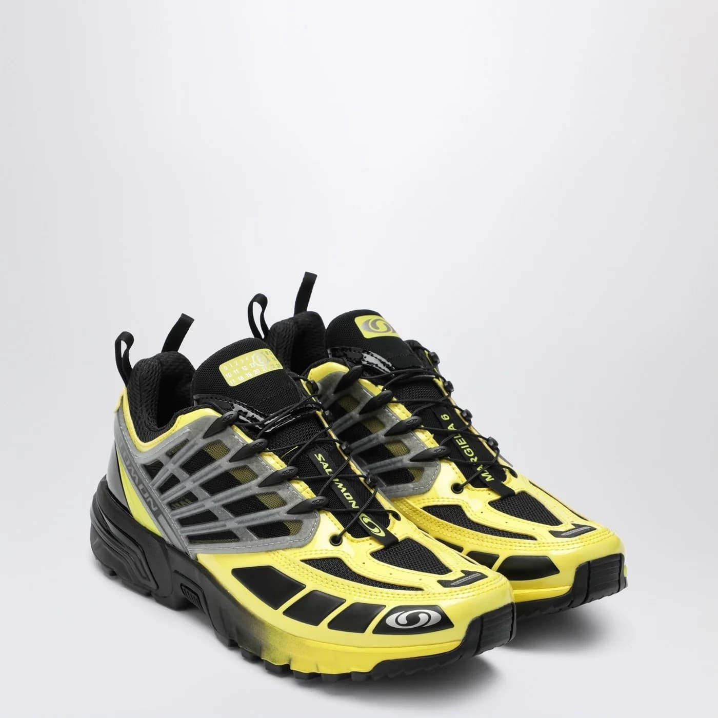 SALOMON X MM6 MM6 Maison Margiela x Salomon ACS Pro Sneakers Uomo Nero Giallo Argento – S59WS0214P6163-HB006 - 2
