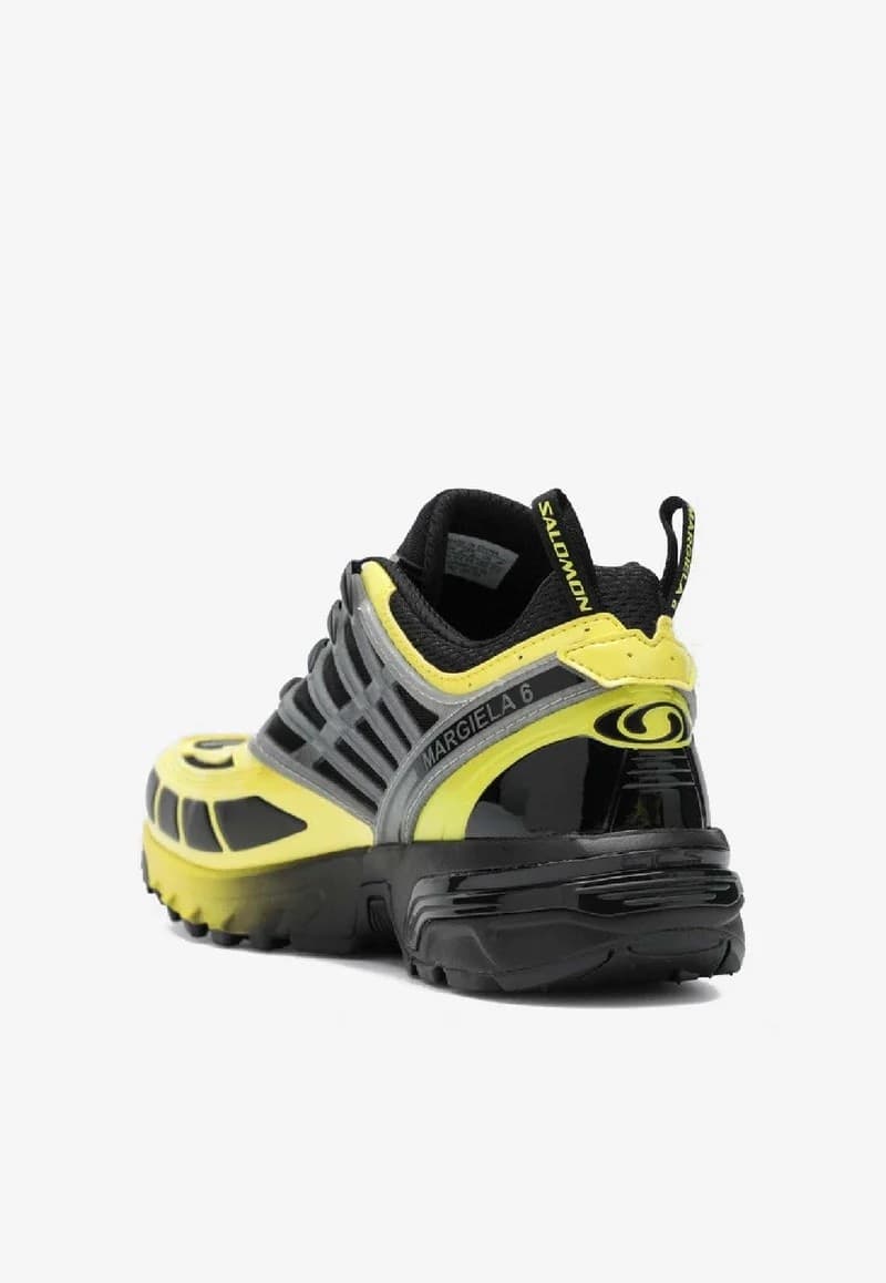 SALOMON X MM6 MM6 Maison Margiela x Salomon ACS Pro Sneakers Uomo Nero Giallo Argento – S59WS0214P6163-HB006 - 3