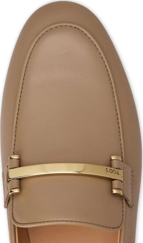 Tod's TOD'S Mocassini Donna in Pelle Marrone con Dettaglio T - 3