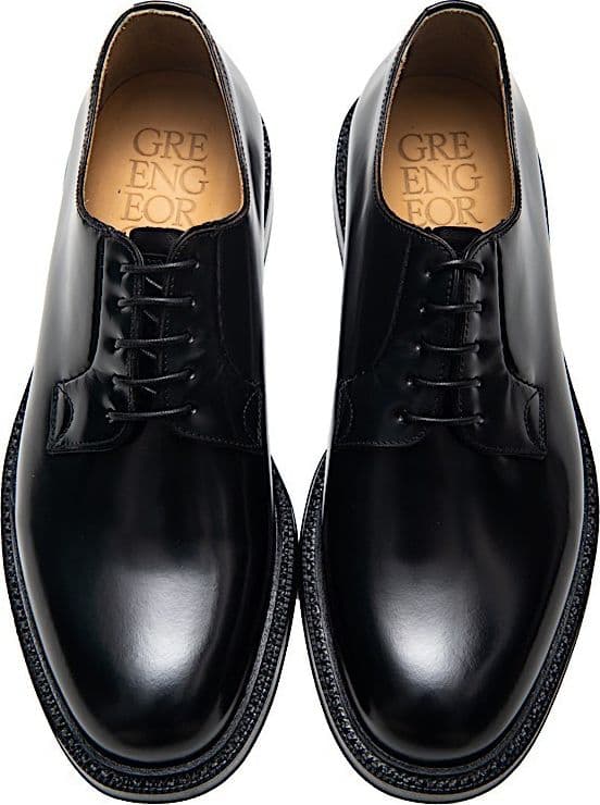 Green George  Scarpe Classiche Uomo Nere in Pelle Polished