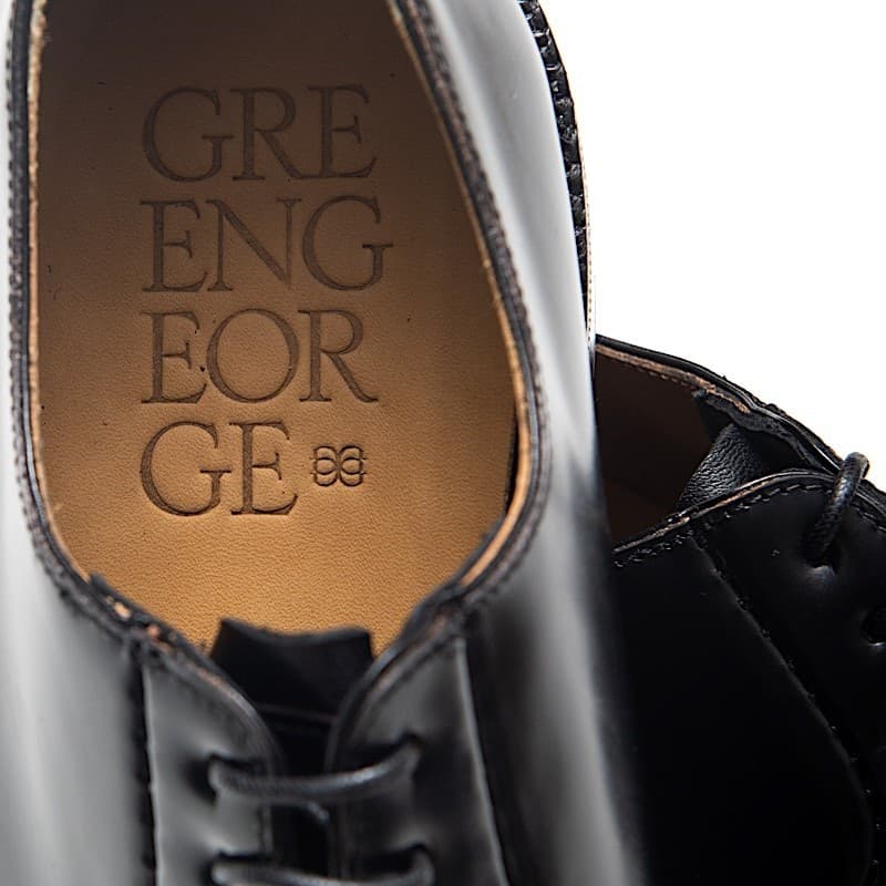 Green George  Scarpe Classiche Uomo Nere in Pelle Polished - 2