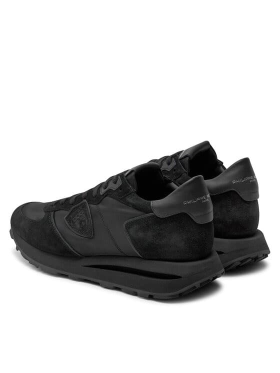 Philippe Model  Tropez Haute Sneakers Uomo in Pelle e Suede - 3