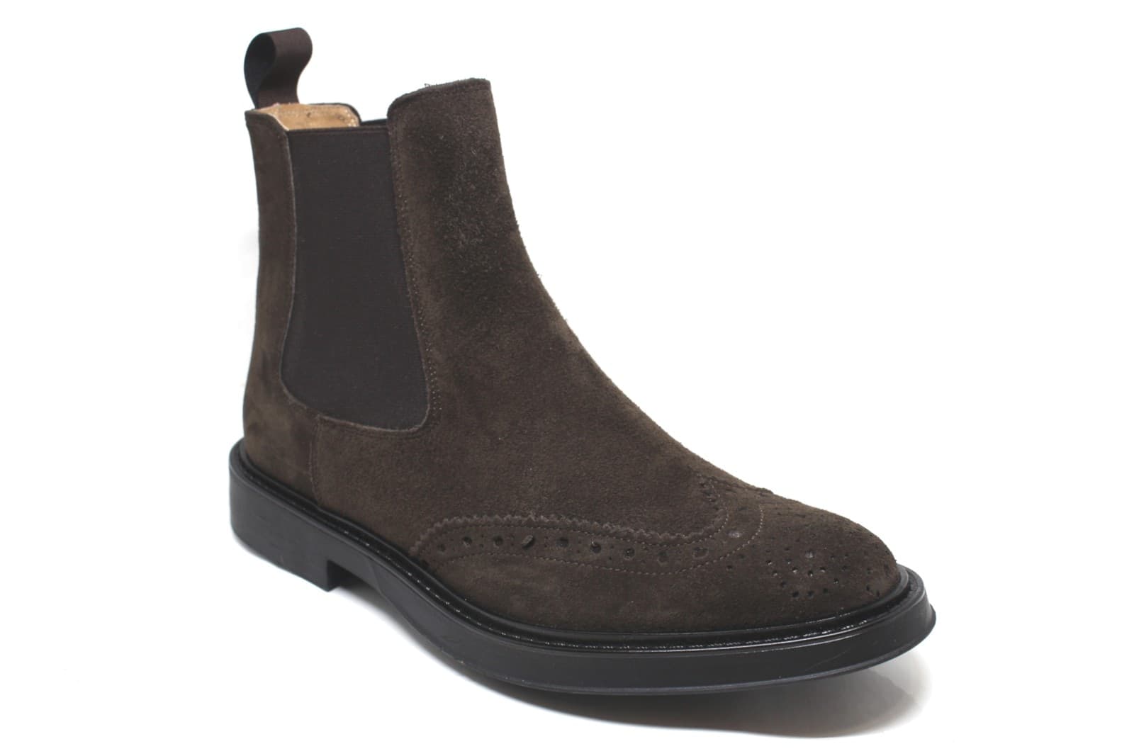 SAXONE Saxone 2321SUEDE-NER Stivaletti Uomo in Suede Nero