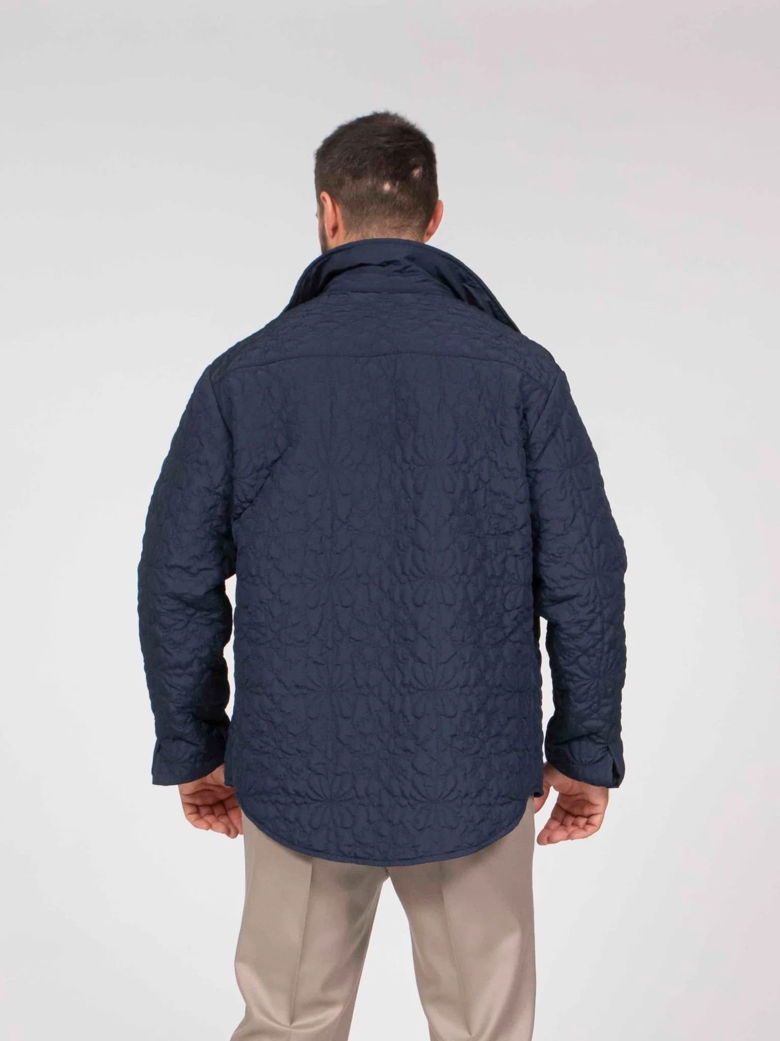 ETRO Etro Giubbino Uomo Trapuntato Blu Scuro - 3