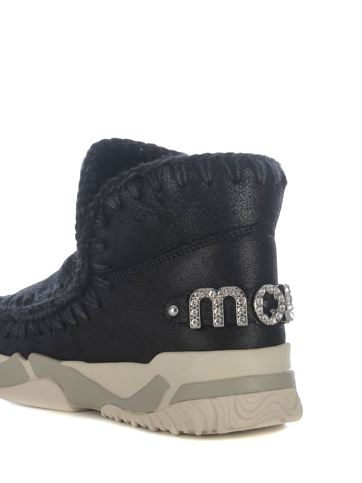MOU Mou Stivaletti Donna Neri – 201013B-CBKG - 2