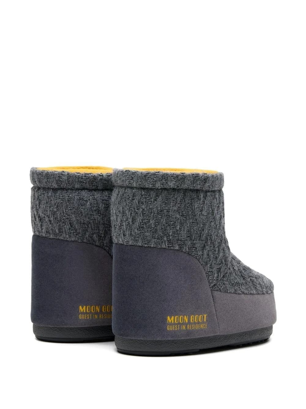 MOON BOOT Moon Boot x Guest In Residence 80D1409750-J038 Icon Low Nolace Knit Stivaletti Rosa - 3