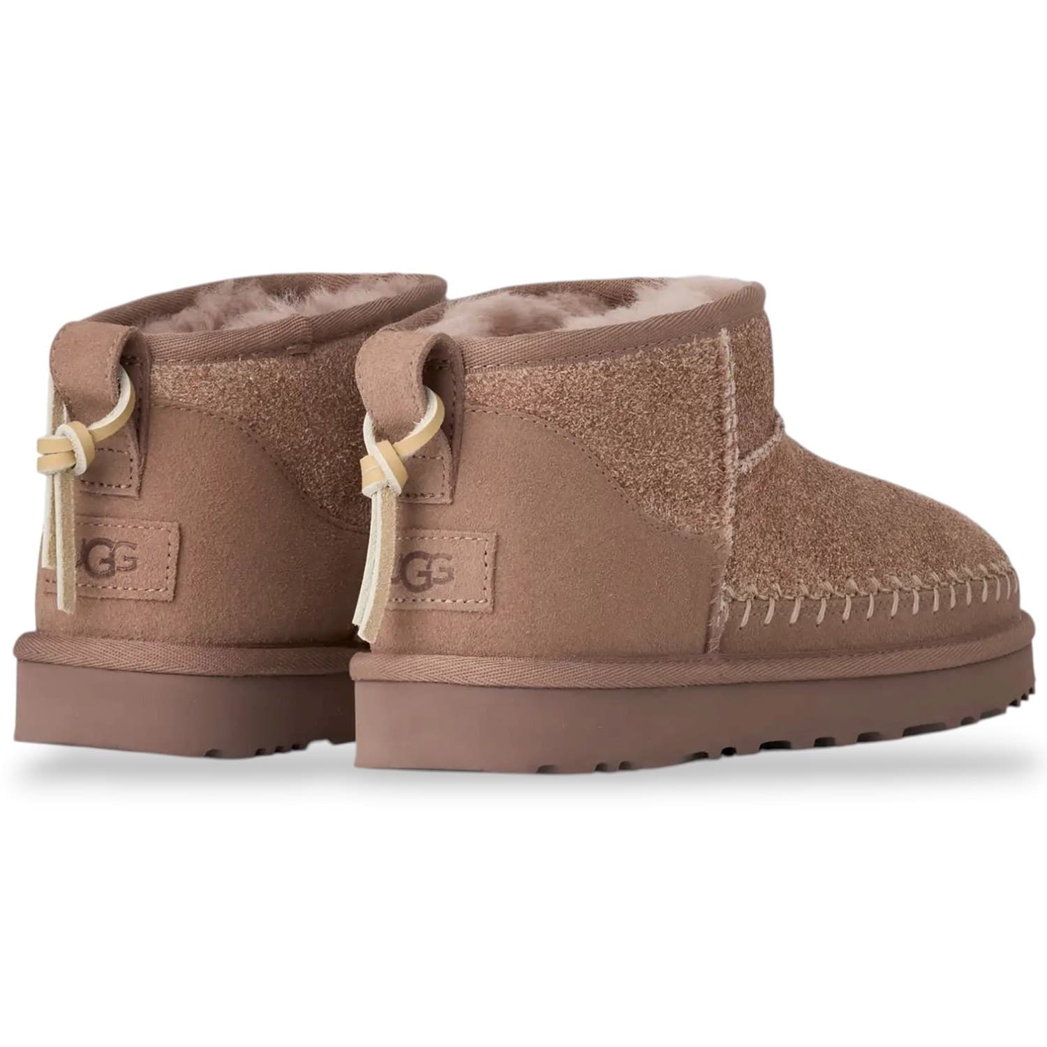 Ugg UGG Classic Micro Stivaletti Donna Marroni in Suede – 1171538-RYK