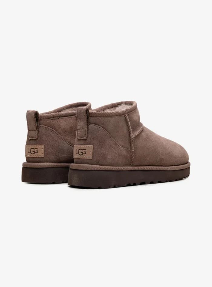 Ugg UGG Classic Mini II Stivaletti Donna Grigi in Suede – 1116109-GRI - 2