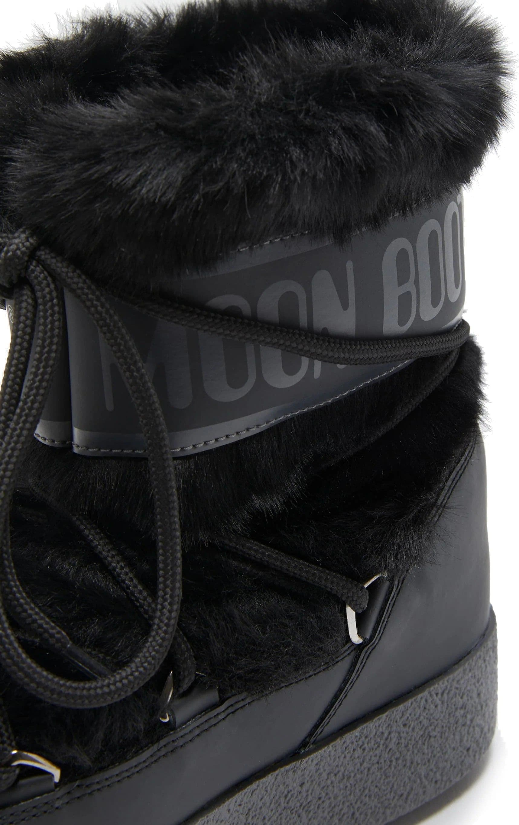 MOON BOOT Moon Boot Ltrack Faux Fur WP Stivaletti Donna Neri con Pelliccia – 80D2450130-N001 - 2