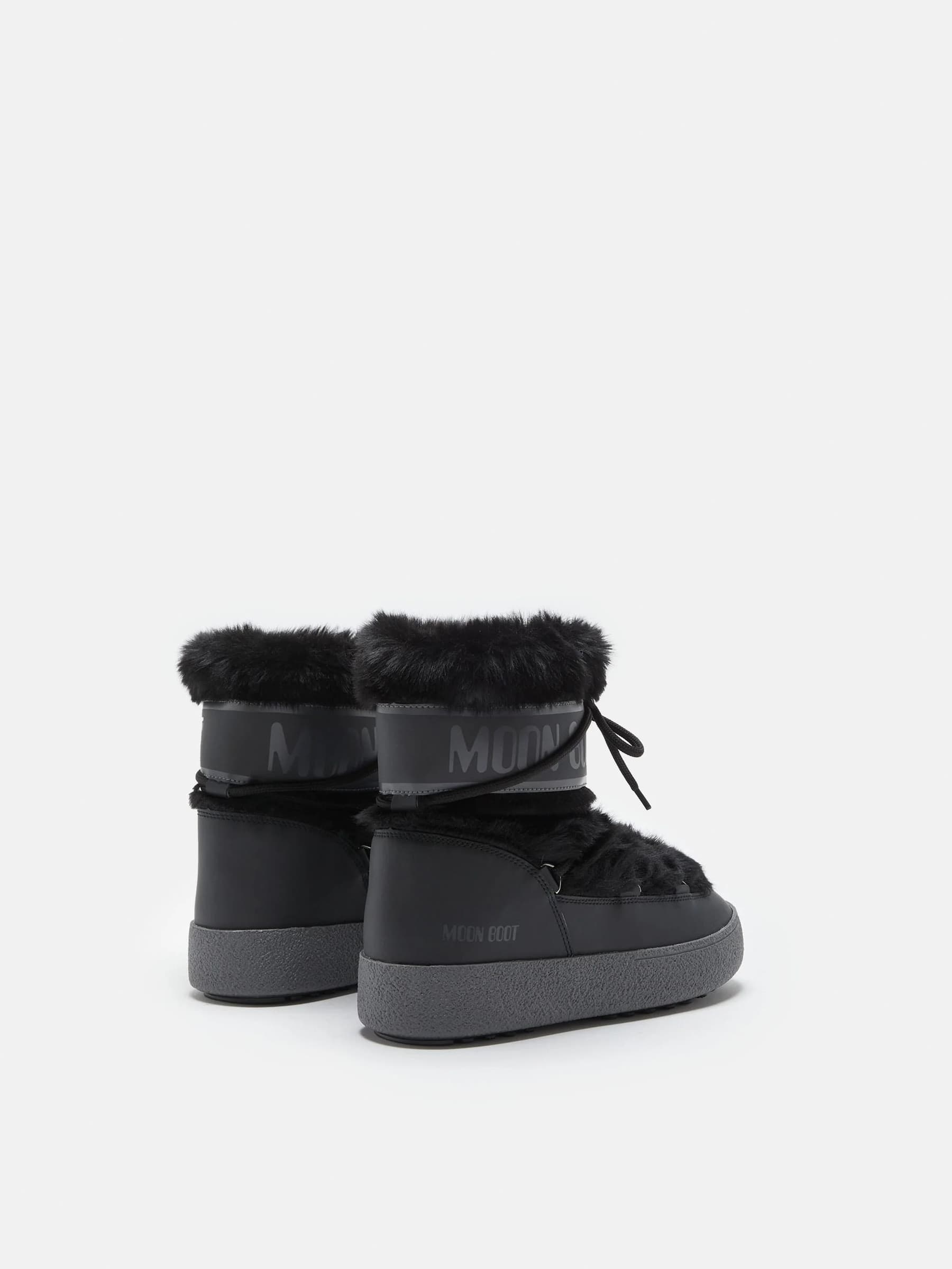MOON BOOT Moon Boot Ltrack Faux Fur WP Stivaletti Donna Neri con Pelliccia – 80D2450130-N001 - 3