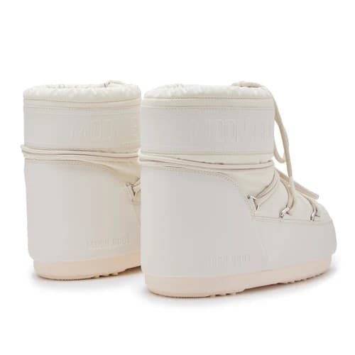 MOON BOOT Moon Boot Icon Low Rubber Stivaletti Panna Unisex - 2