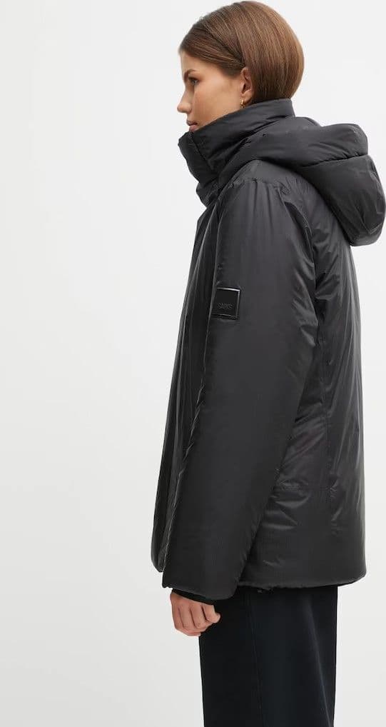 Rains  Torna Insulated Curve Jacket Donna Nero – 17200
