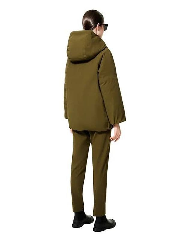 RRD  Montecristo Parka Over Short Donna Nero – W25521-10 - 3