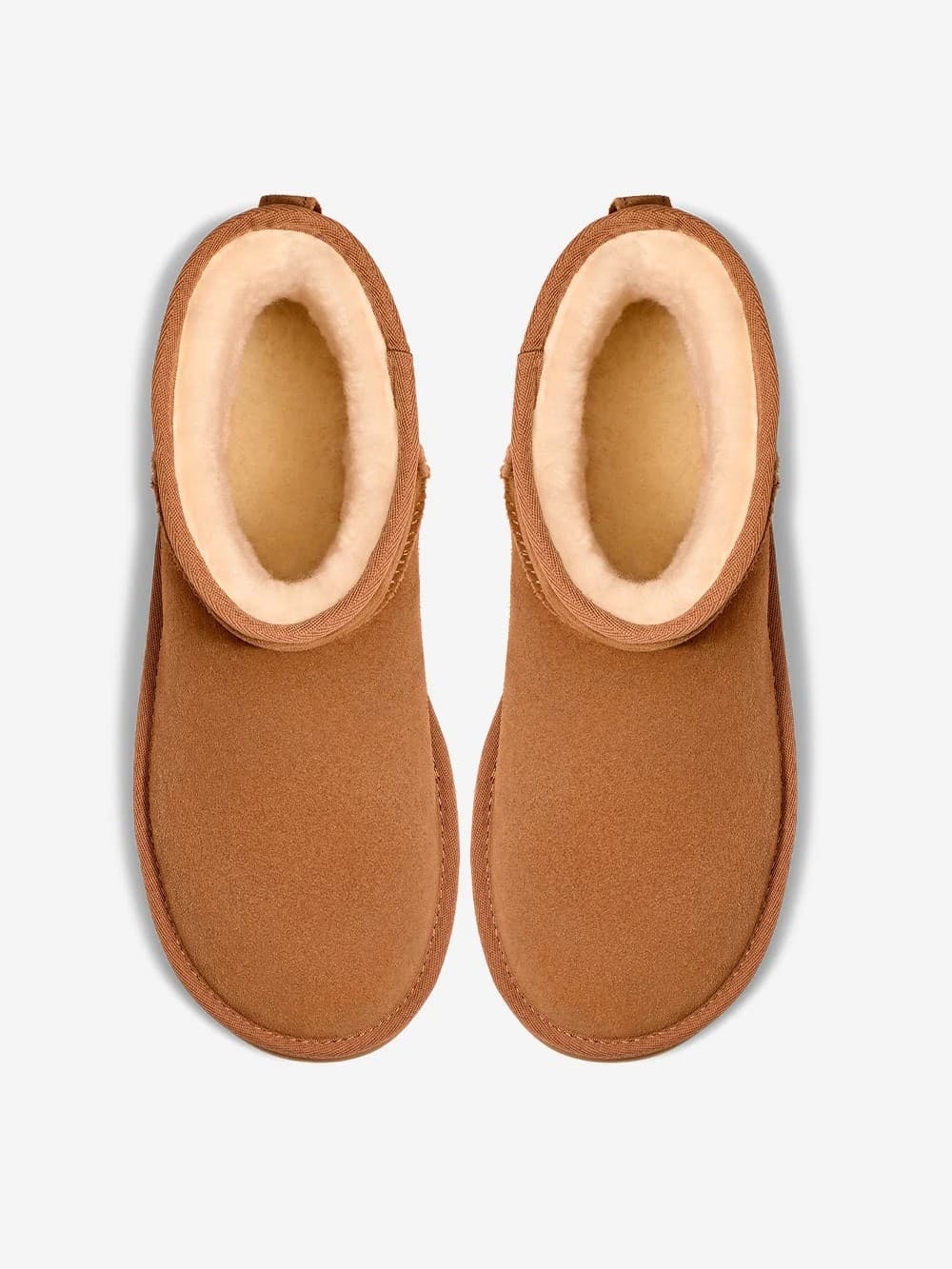 Ugg UGG Classic Mini Platform Stivaletti Donna Chestnut in Suede - 2