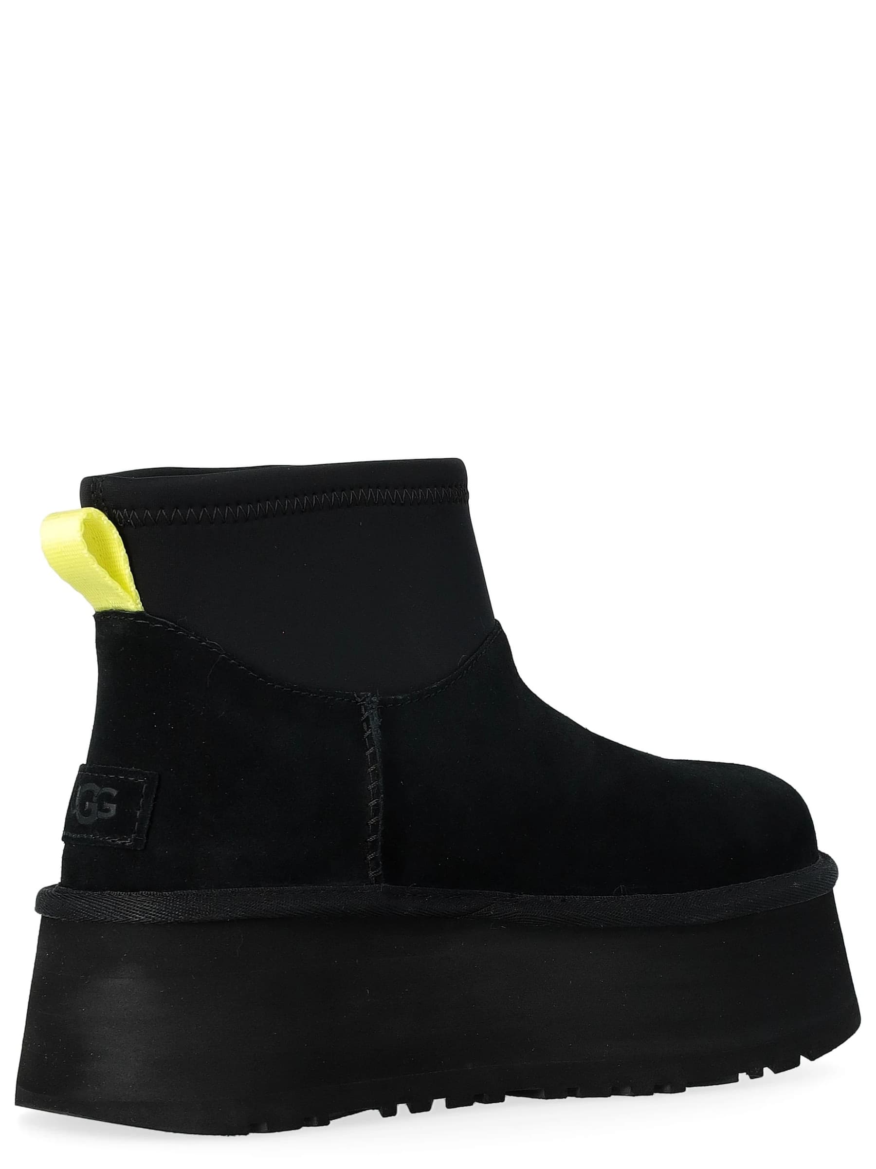 Ugg UGG Classic Mini Dipper Stivaletti Donna Chestnut in Suede con Platform - 6