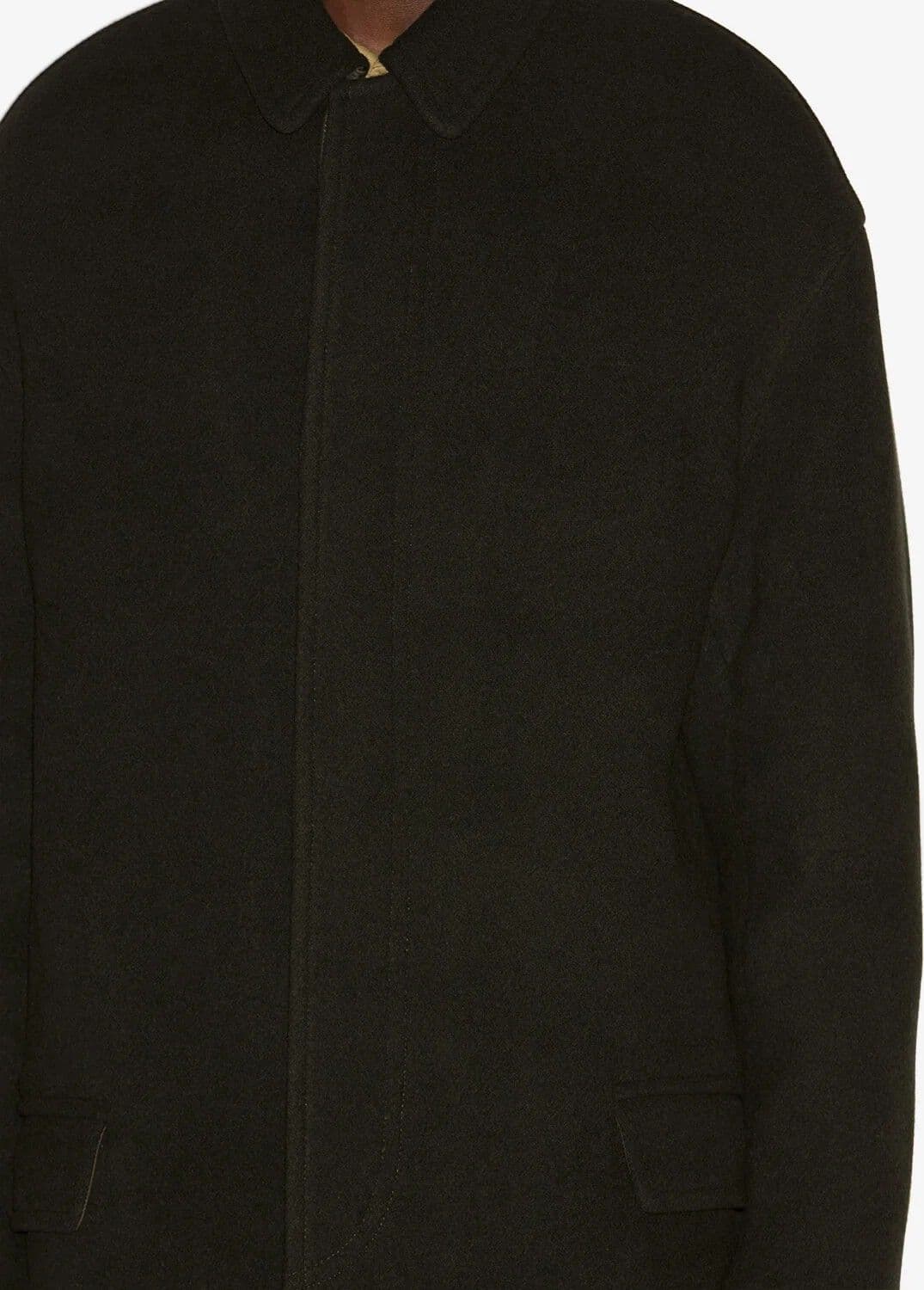 Isabel Marant  Kirk Cappotto Uomo Verde Khaki – MA0461HAC3D05H-67DK - 2