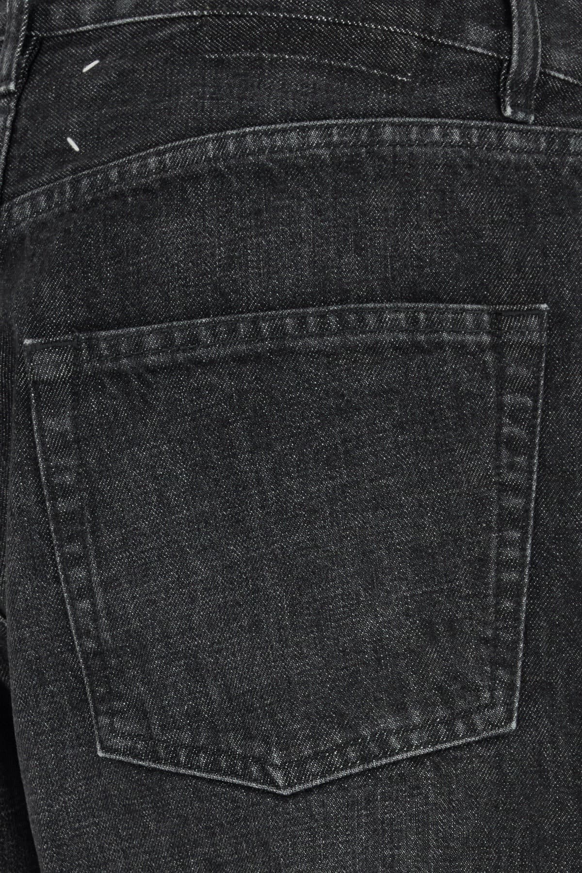 Maison Margiela  Jeans Uomo Grigio Washed 5 Tasche in Cotone - 4