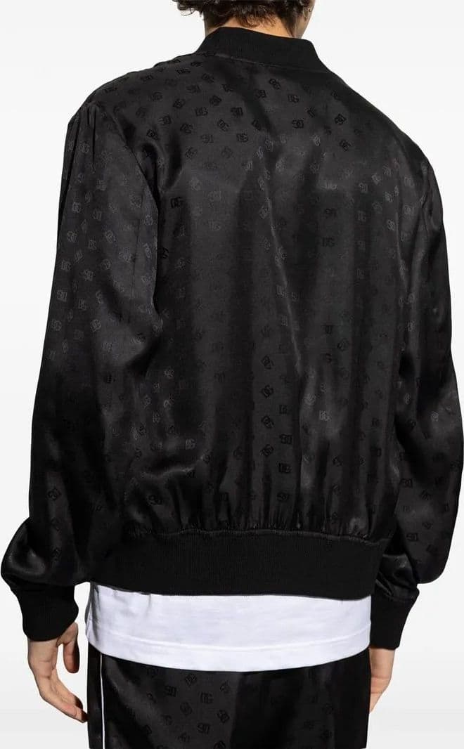 Dolce &amp; Gabbana  Bomber Uomo Nero – G9PD5TFJ1JY-N0000 - 2