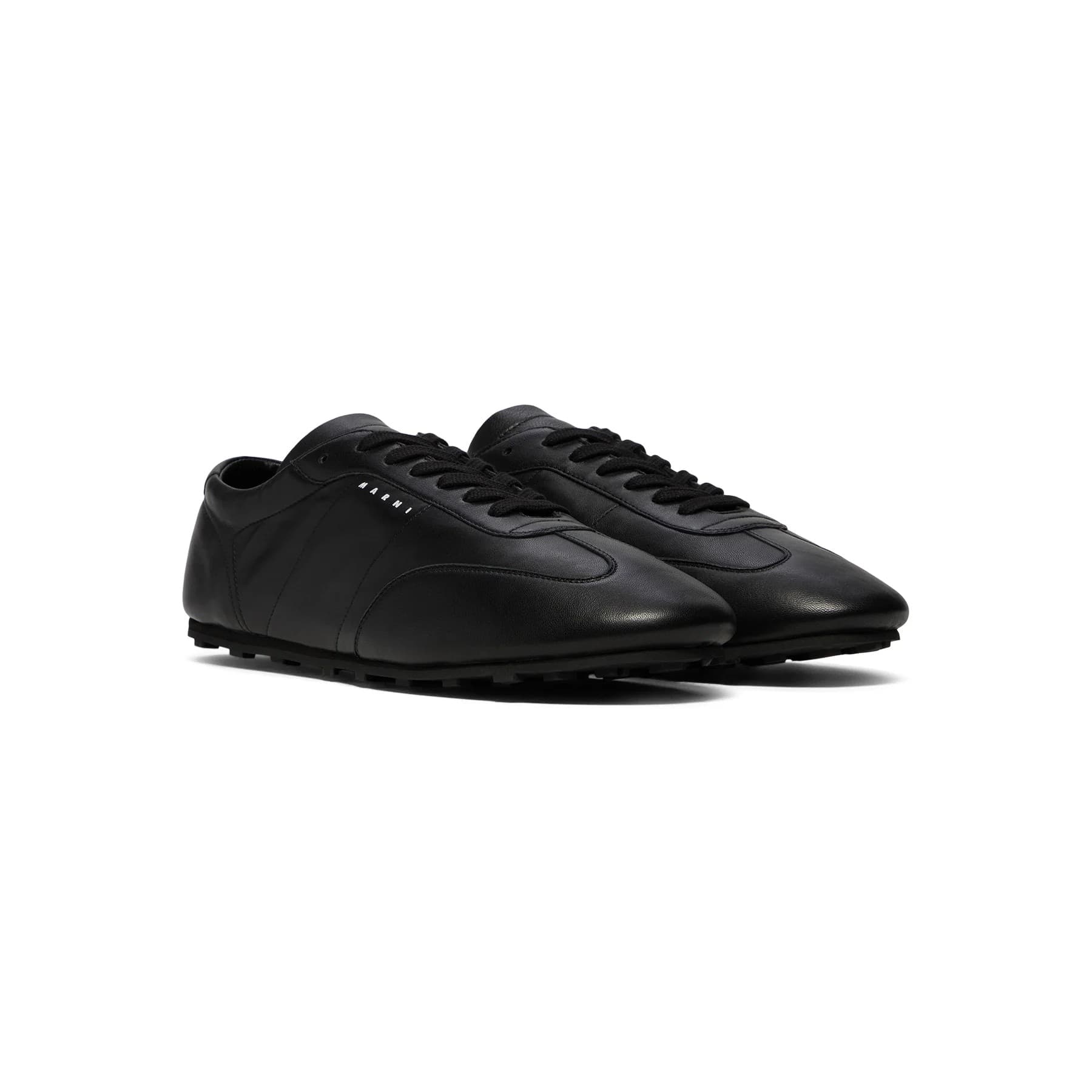 Marni  Sneakers Uomo Nere con Logo – SNZU018600P5558-00N99 - 2