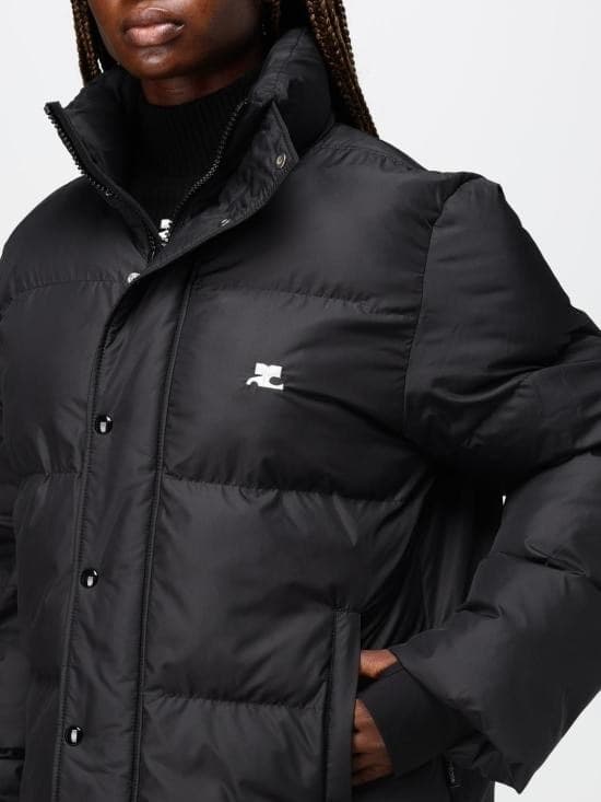 COURREGES Courreges Giubbotto Uomo Nero – 323CMA105PL0112-NER