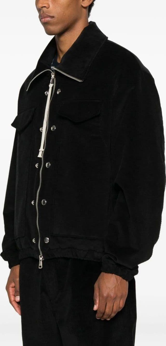 STATE OF ORDER  Giacca Bomber Donna in Velluto Nero - 2