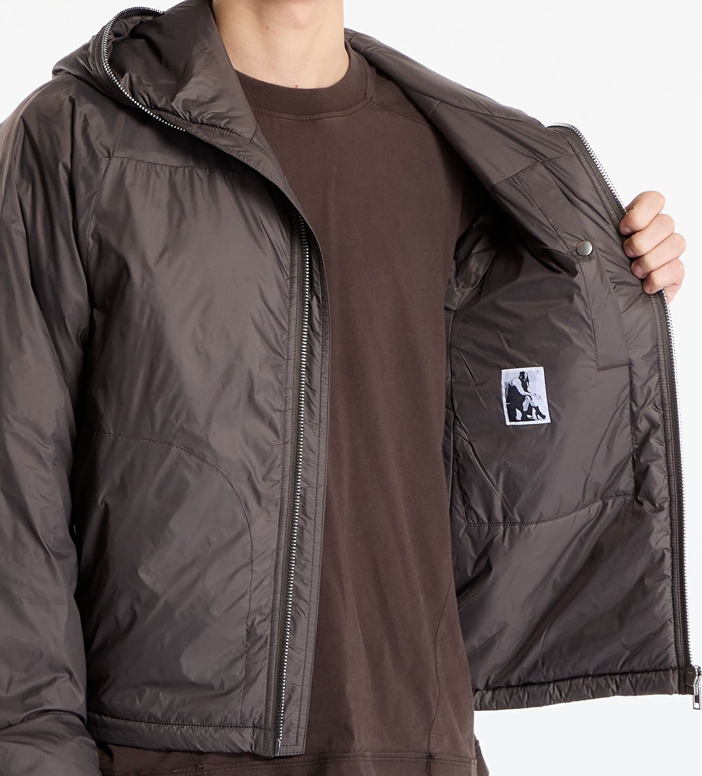 DRKSHDW BY RICK OWENS DRKSHDW Giacca Bomber Donna in Bronzo con Cappuccio - 3