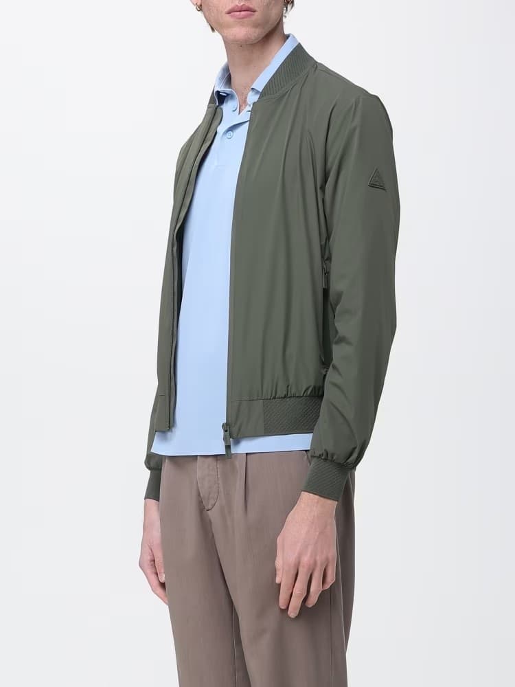 HESKIMO Heskimo Giubbotto Bomber Uomo Blu Scuro in Jersey Stretch - HE1440015 - 2