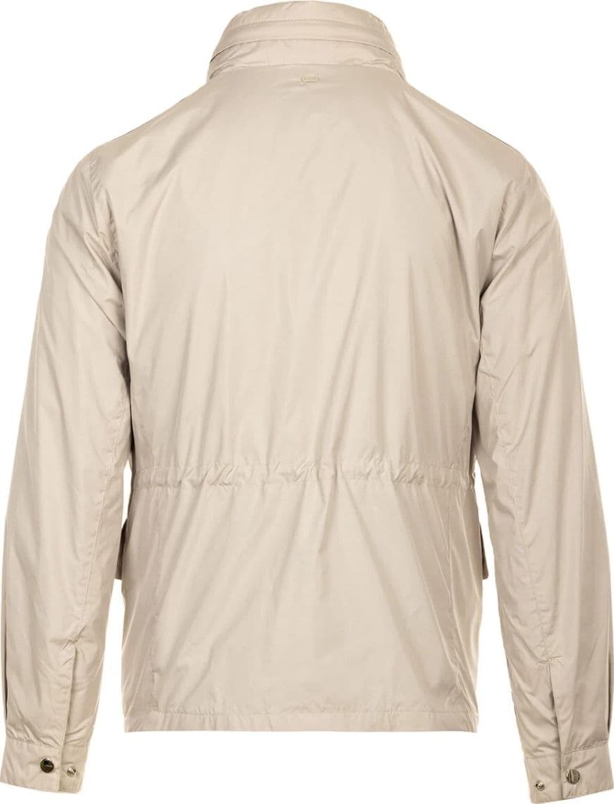HESKIMO Heskimo Giubbotto Field Jacket Uomo Beige con Cappuccio Staccabile – HE1440013